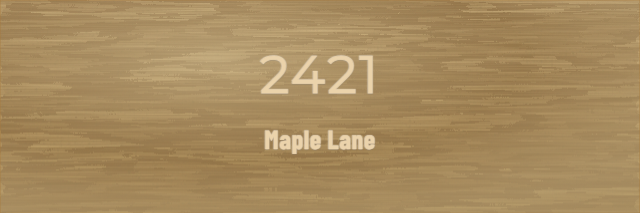 Custom House Numbers Sign — personalized laser-cut wood sign template