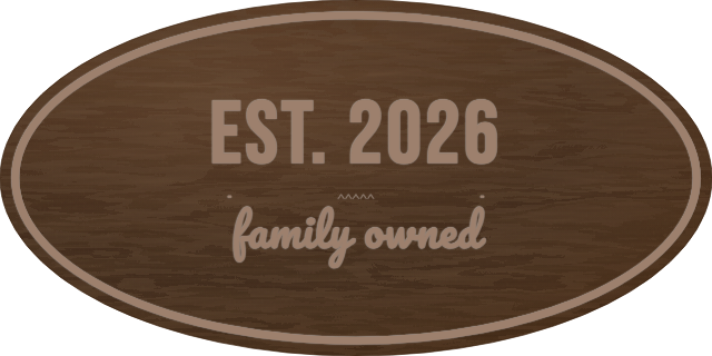 Est. Year — personalized laser-cut wood sign template
