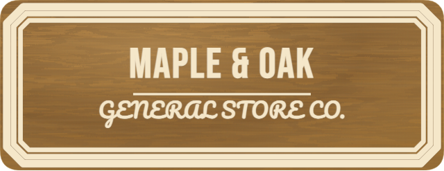 Shop Co. — personalized laser-cut wood sign template
