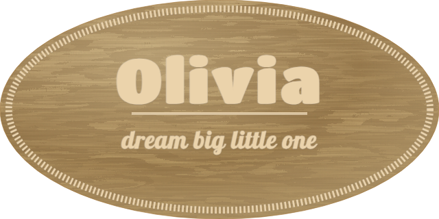 Nursery Name — personalized laser-cut wood sign template