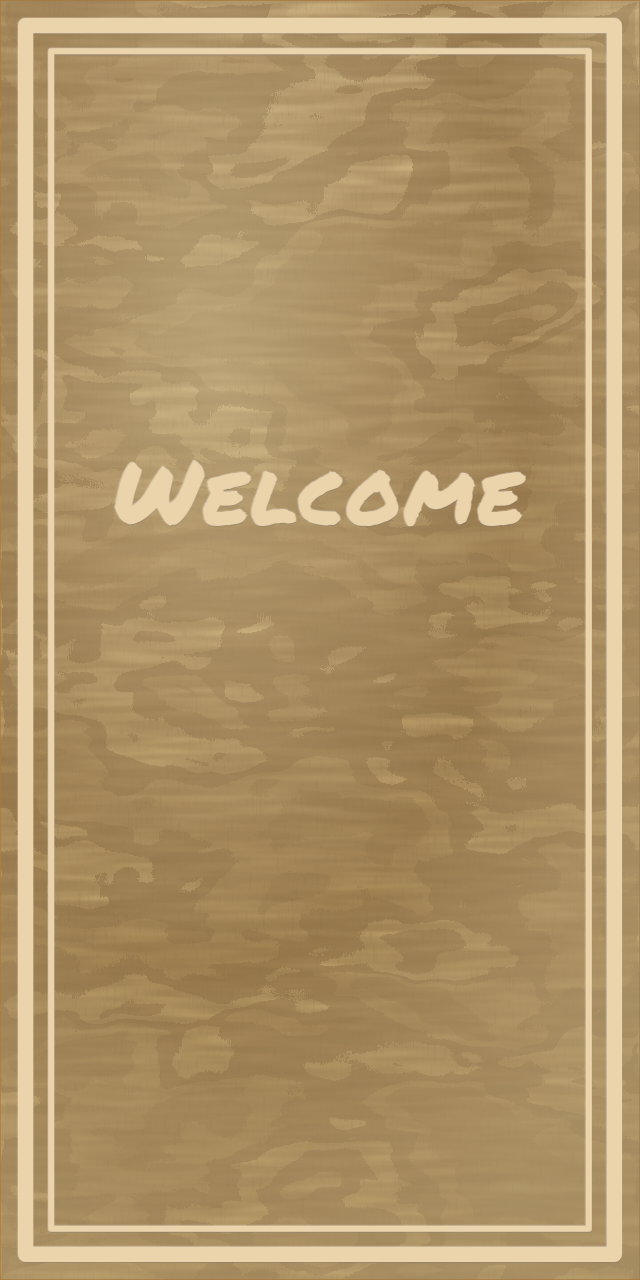 Welcome Sign — personalized laser-cut wood sign template