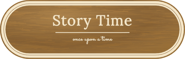Story Time — personalized laser-cut wood sign template