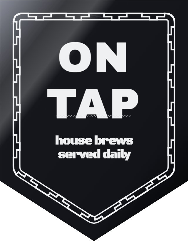 On Tap — personalized laser-cut wood sign template