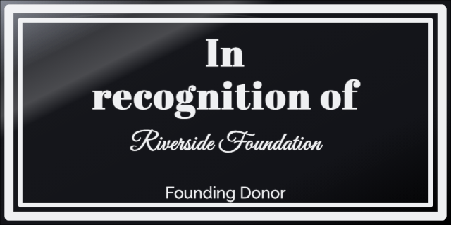 Sponsor / Donor — personalized laser-cut wood sign template
