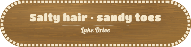 Beach Vibes — personalized laser-cut wood sign template