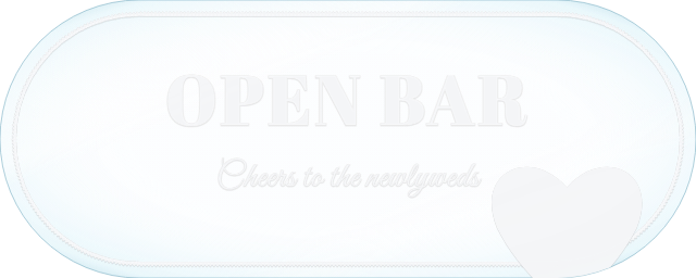 Bar Sign — personalized laser-cut wood sign template