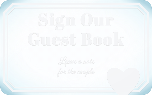 Guest Book — personalized laser-cut wood sign template