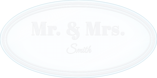 Personalized Mr & Mrs — personalized laser-cut wood sign template