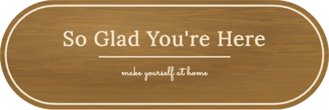So Glad You're Here — personalized laser-cut wood sign template