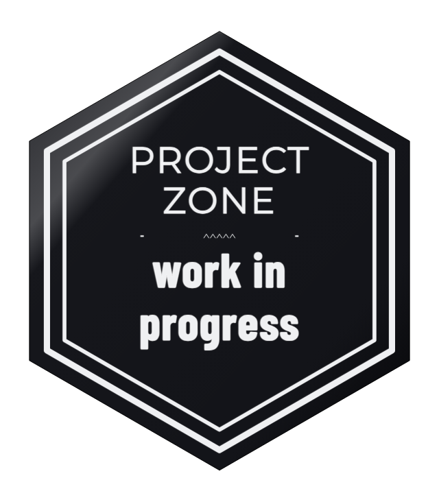 Project Zone — personalized laser-cut wood sign template